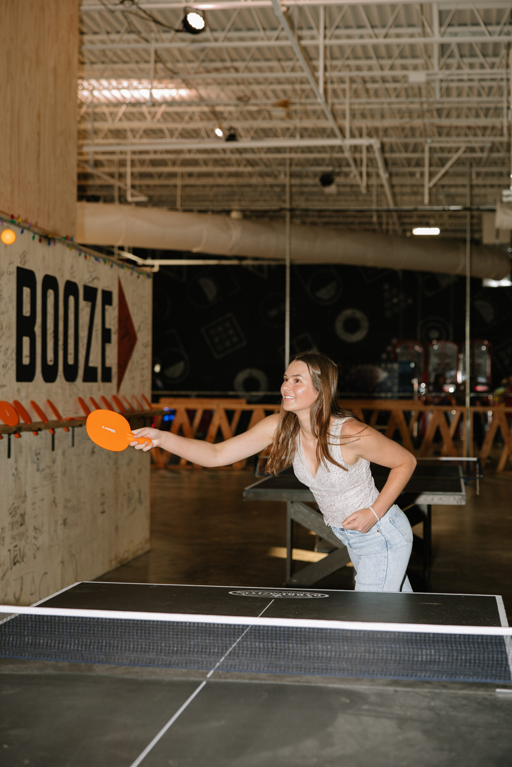 birthday party ideas for adults Rec Hall ping pong yard games indoor Saint Charles MO 2026